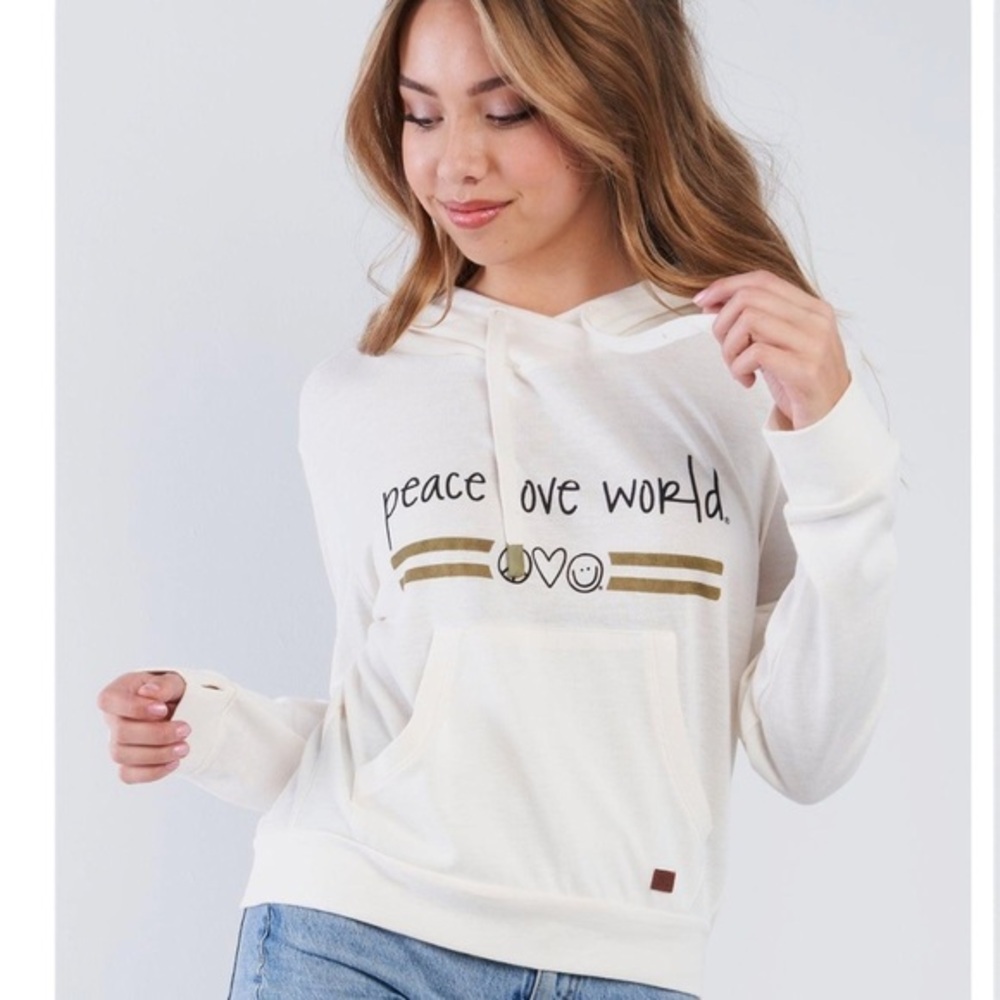 Peace Love World Tour Hoodie Sweatshirt